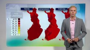 Sääennuste klo 17: 16.07.2018 19.41