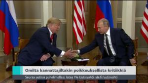 Yle Uutiset klo 7.00: 17.07.2018 07.45