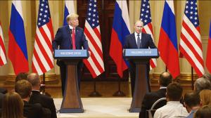 Trump kommentoi tapaamistaan Putinin kanssa kritiikkivyöryn jälkeen: 17.07.2018 22.23
