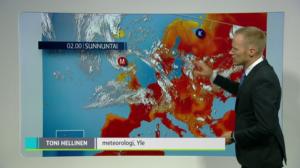 Sääennuste klo 18: 29.07.2018 18.21