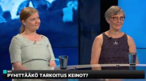 Vihreiden lainsäädäntösihteeri Aino Pennanen viivytti lentokoneen lähtöä, onko kansalaistottelemattomuus hyväksyttävää? Vaarantaako helle potilasturvallisuuden? Juontajana Markus Liimatainen #yleastudio: 01.08.2018 21.05