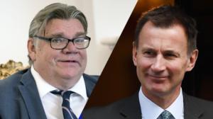 Soini tapaa Britannian ulkoministerin Jeremy Huntin - aiheena Britannian EU-ero: 14.08.2018 14.57