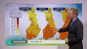 Sääennuste klo 18: 14.08.2018 18.45