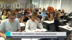 Yle Uutiset klo 7.00: 16.08.2018 07.29