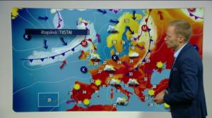Sääennuste klo 7.00: 21.08.2018 07.38