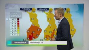 Sääennuste klo 18: 24.08.2018 18.32