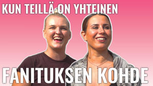 Kun teillä on yhteinen fanituksen kohde: 28.08.2018 10.04