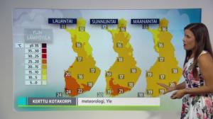 Sääennuste klo 18: 07.09.2018 18.36