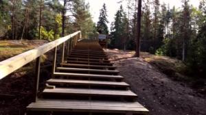 Lokalt live:Vi testar den nya motionstrappan i Söderkulla – Sibboborna har fått 170 pulshöjande steg : 28.09.2018 12.07