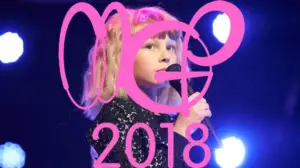 Edith står på scenen i finalen: 07.10.2018 17.12