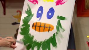 Lisa målar eget kompismonster!: 16.10.2018 06.30