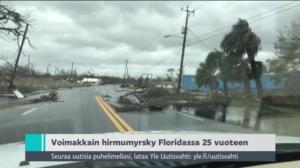 Yle Uutiset klo 7.00: 11.10.2018 07.50