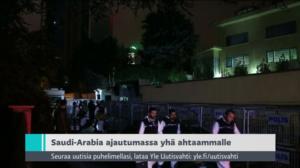 Yle Uutiset klo 7.00: 19.10.2018 07.15