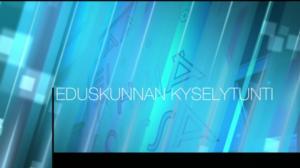 Eduskunnan kyselytunti: 08.11.2018 16.00