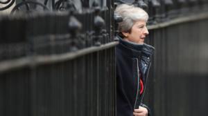 Britannian pääministeri May puhuu brexit-sopimuksesta parlamentissa: 15.11.2018 16.30