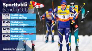 Världscupen på skidor, herrarnas stafett (svenskt referat): 09.12.2018 15.43