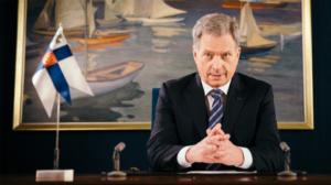 Tasavallan presidentin uudenvuodenpuhe viittomakielelle tulkattuna: 01.01.2019 12.00