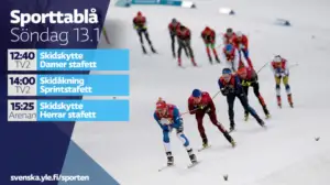 Världscupen på skidor, lagsprint (svenskt referat): 13.01.2019 14.46