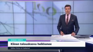 Yle Uutiset klo 9.00: 14.01.2019 09.27