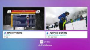 Wengen, miesten alppiyhdistetyn pujottelu: 18.01.2019 11.29