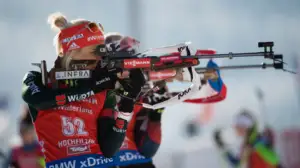 Ampumahiihdon MC: Naisten viesti, Ruhpolding: 19.01.2019 17.03