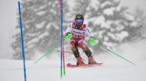 Alppihiihdon MC: Wengen, miesten pujottelun toinen lasku: 20.01.2019 15.15