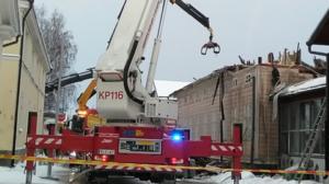 Lokalt live: Brand i naturhistoriska museet Kieppi i Karleby: 29.01.2019 11.00