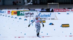 FM på skidor, damernas stafett (svenskt referat) : 02.02.2019 15.55