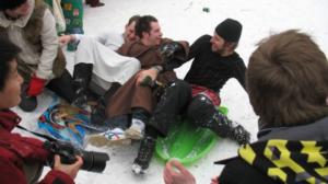 Lokalt live: Åbostudenterna åker pulka i Puolalaparken: 07.02.2019 15.13