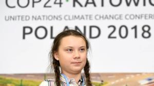15-vuotias Greta Thunberg on Puolan ilmastokokouksen supertähti: 14.02.2019 12.55
