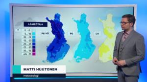 Sääennuste klo 18: 21.02.2019 18.30