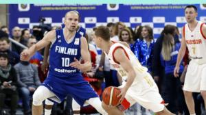 Koripallon MM-kilpailut 2019, karsintaottelu Venäjä - Suomi: 24.02.2019 15.53