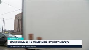 Yle Uutiset klo 9.00: 11.03.2019 09.27
