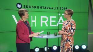 Vaalitentti: Vihreät: 21.03.2019 08.30