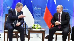 Presidentti Sauli Niinistö kommentoi tapaamistaan presidentti Putinin kanssa: 09.04.2019 17.34