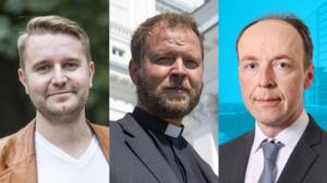 Mistä saa puhua, mille saa nauraa? Halla-aho, Laajasalo ja Nordman keskustelevat ilon, ivan, kiusaamisen ja komedian rajoista: 18.05.2019 20.32