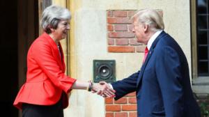 Mayn ja Trumpin lehdistötilaisuus (S): 04.06.2019 16.35