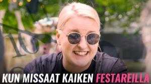 KUN MISSAAT KAIKEN FESTAREILLA: 18.07.2019 16.30