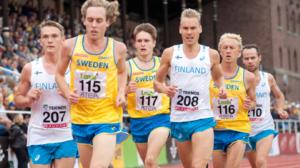 Friidrott: Sverige - Finland, söndag (svenskt referat): 25.08.2019 18.05