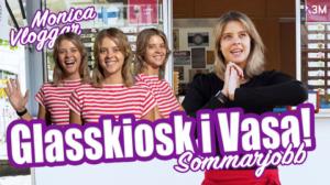 Monica sommarjobbar i en glasskiosk (S): 27.08.2019 11.58