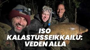 Iso kalastusseikkailu: Veden alla