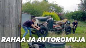 Rahaa ja autoromuja