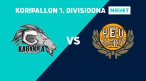 Karkkila - PeU-Basket, Fanikamera - Karkkila - PeU-Basket, Fanikamera 11.3.