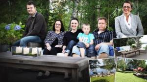 Huvila & Huussi - Jääkiekkoilijan perheen pihaparatiisi
