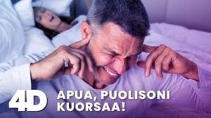4D: Apua, puolisoni kuorsaa! - 4D: Apua, puolisoni kuorsaa!