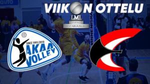 Akaa-Volley - Lentopalloseura Etta, Viikon ottelu - Akaa-Volley - Lentopalloseura Etta, Viikon ottelu 5.2.