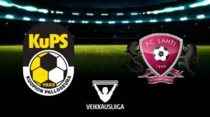 KuPS - FC Lahti - KuPS - FC Lahti 22.7.