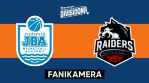 Jyväskylä Basketball Academy - Raiders Basket, Fanikamera - Jyväskylä Basketball Academy - Raiders Basket, Fanikamera 30.1.