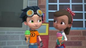 Rusty Rivets (S) - Rusty ja Kapteeni Kauha  /  Rusty hirviöjahdissa