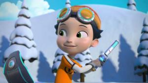 Rusty Rivets (S) - Rusty opettelee luistelemaan / Rustyn korpikeksint_